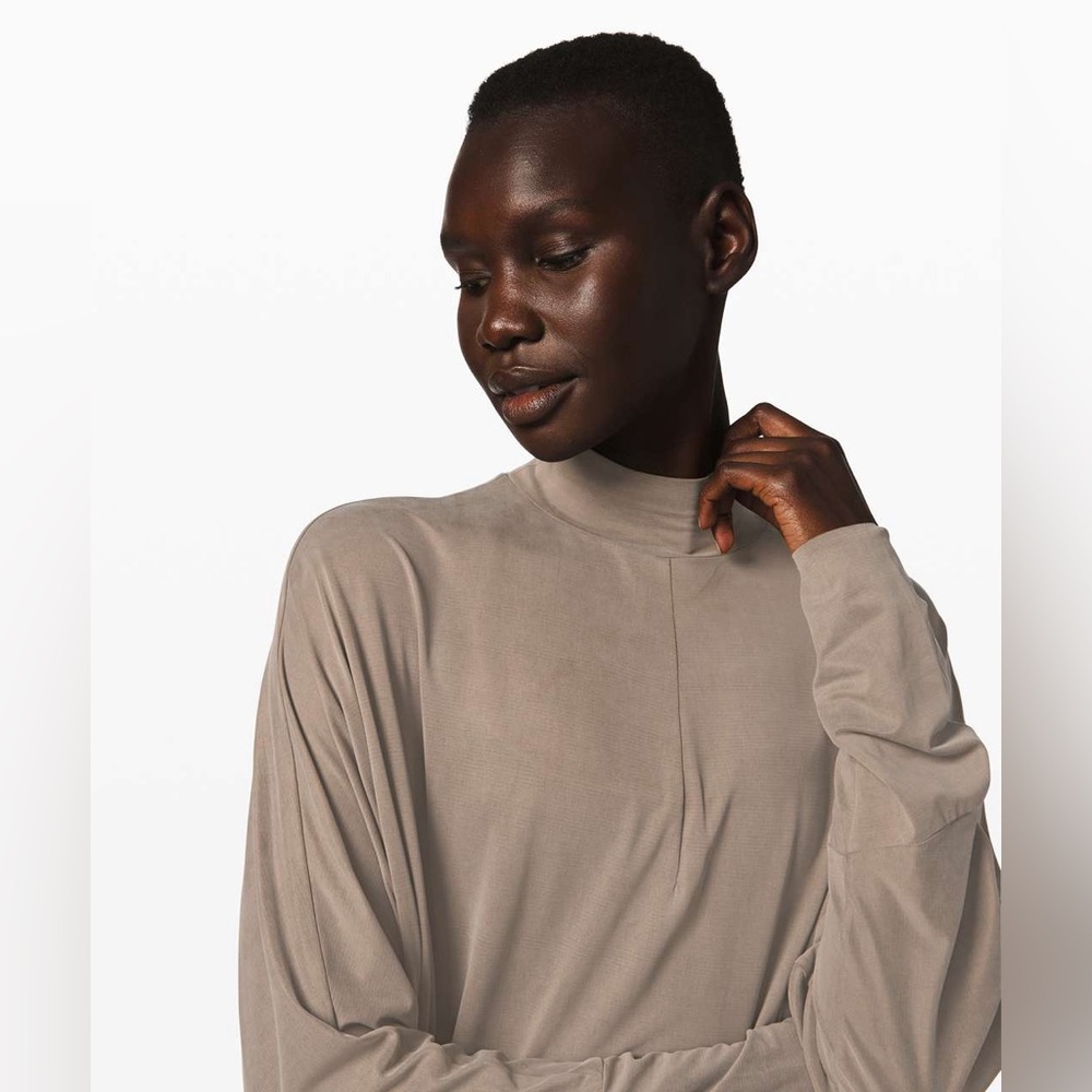 Lululemon•Vindur Dress Cupro *lululemon lab•BNWT•Nomad RARE PIECE•Sz L - Picture 2 of 16